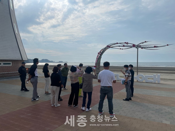 서천군 예산지킴이, 군민의 시각에서 현장 점검 장면