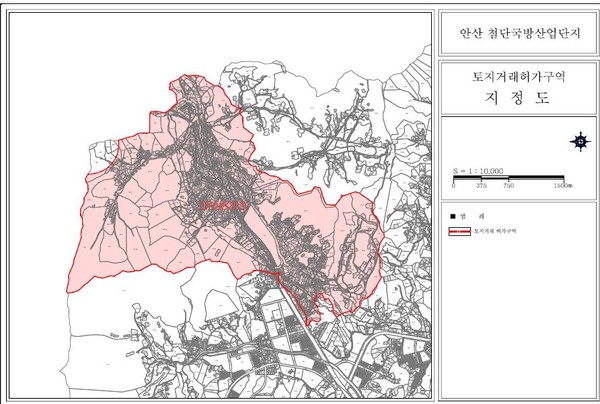 대전시, 토지거래허가구역 3개 지구 재지정·해제